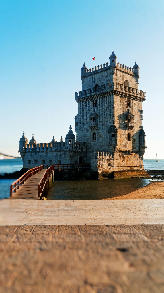 A photo of Torre de Belem in Lisbon, Portugal