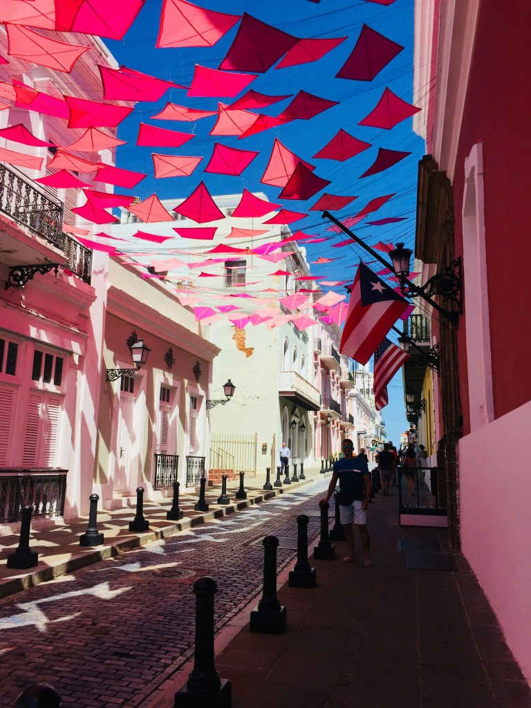 A photo of a street in Old San Juan, Puerto Rico