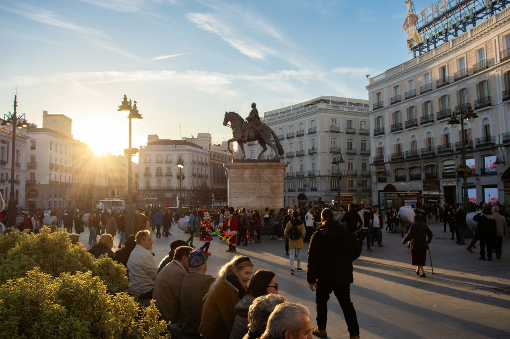 A photo of Puerta del Sol, Madrid